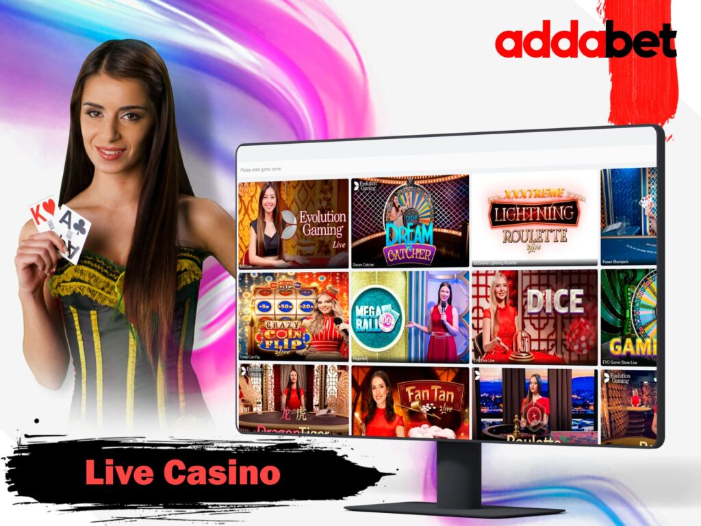 Addabet Live Casino