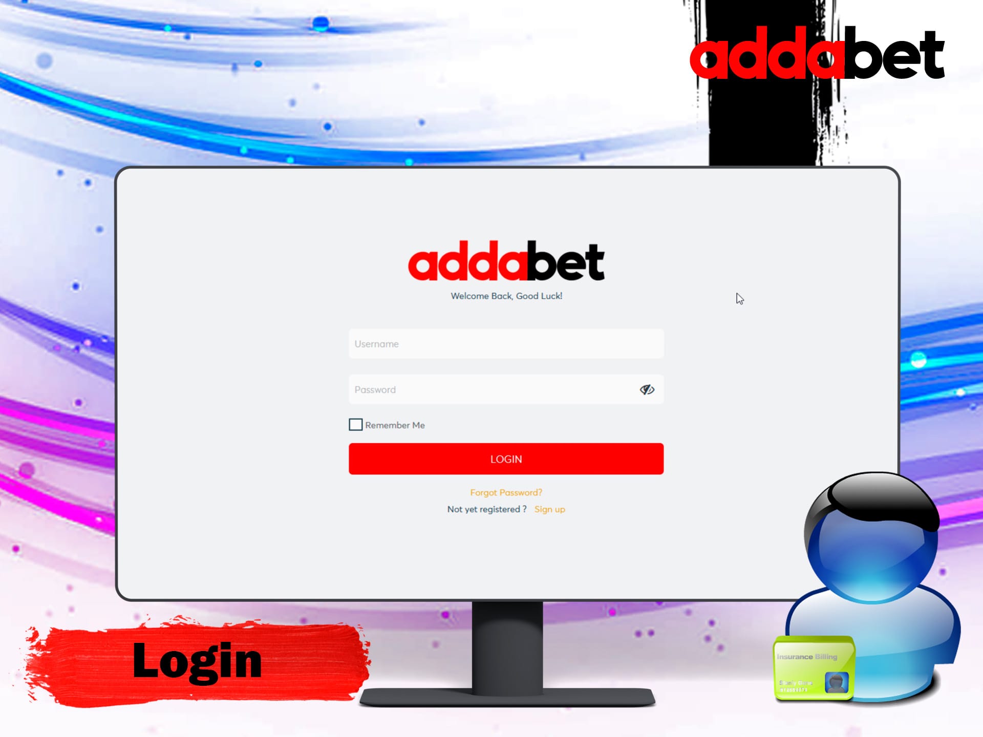 Convenient account login will allow you to enjoy all the advantages of the platform