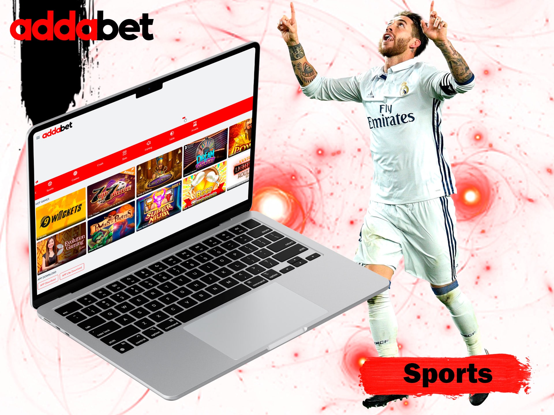 There are over 40 sports available for you to bet on